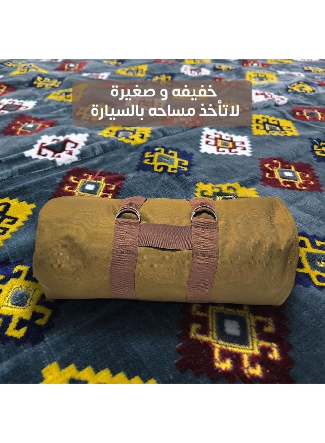 SleepLand Padded Outdoor Camping Roll Mat Size 300 200 cm - Image 2